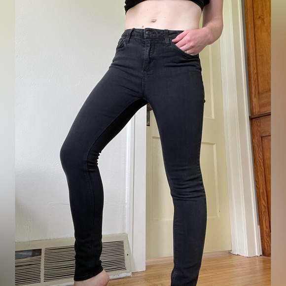 JUST BLACK black denim jeans - Picture 2 of 4